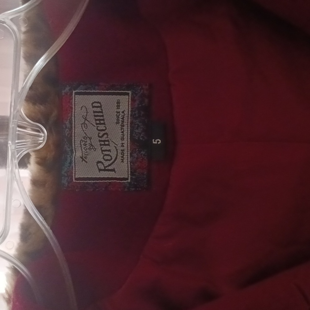 Rothschild size 5 girls 100% wool.